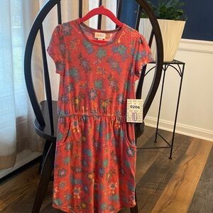 Children’s size 10 LulaRoe Mae dress